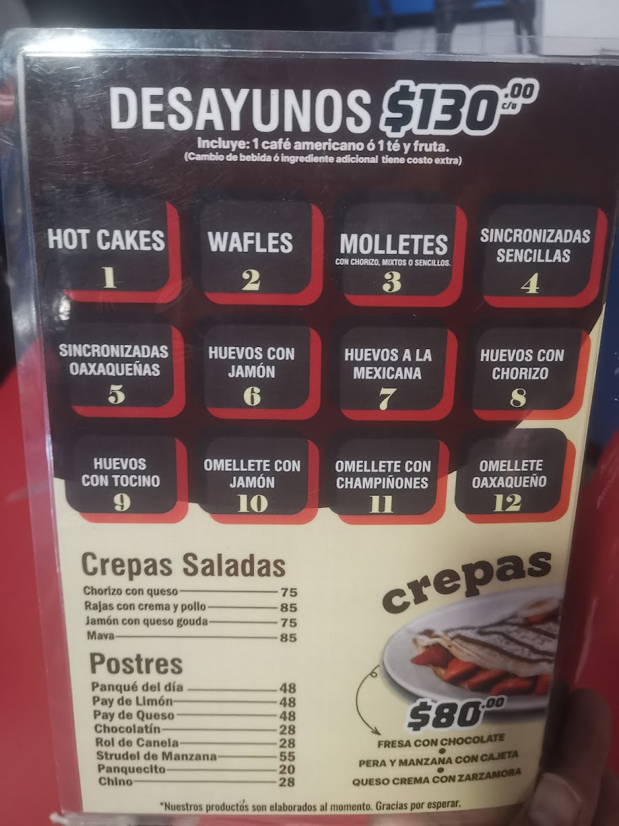 Cafe Mava Menu - Image 2